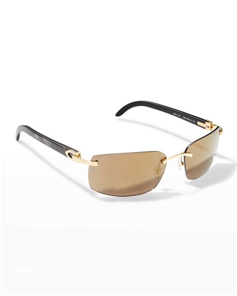 cartier rectangle sunglasses